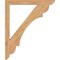 Ekena Millwork Olympic Slat Smooth Bracket, Western Red Cedar, 3 1/2"W x 40"D x 48"H BKT04X40X48OLY06SWR - alternate 2